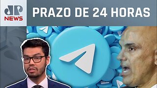 STF dá prazo para Telegram indicar representante no Brasil; Kobayashi analisa