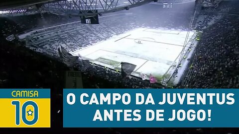 Acredite! ASSIM estava o campo da JUVENTUS antes de jogo!