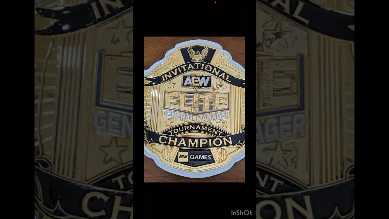 One Of AEW's Nicest Title Belts Isn't Even Used On TV!?! #shorts