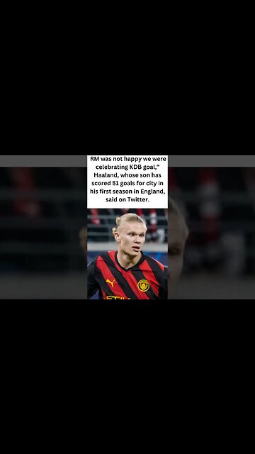 After City tied, the father of Haaland was ousted from his Bernabeu seat. #short