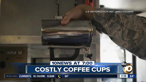 $326,000 spent on coffee cups?