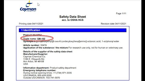 VACCINO MODERNA ALTAMENTE TOSSICO,ABBIAMO LE PROVE!!!