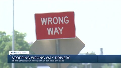 CDOT adding new wrong-way signs on 87 off-ramps