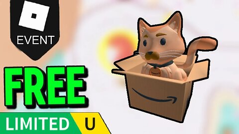 How To Get Cat in the Box Head in Amazon's Holiday Dash (ROBLOX FREE LIMITED UGC ITEMS)