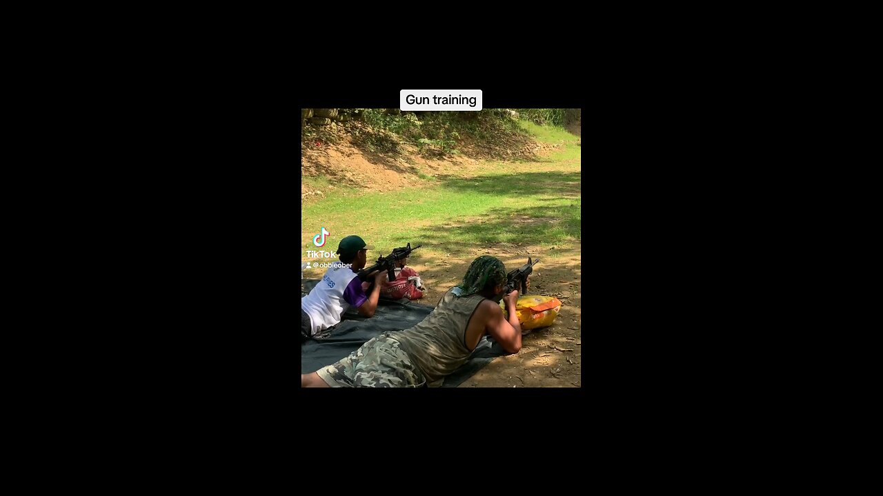 AR-4 rifle training in a philippine army camp