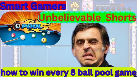 How To Win Every 8 Ball Pool Game