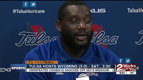 Tulsa Football hosts undefeated Wyoming