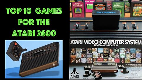 Top 10 Atari 2600 games!