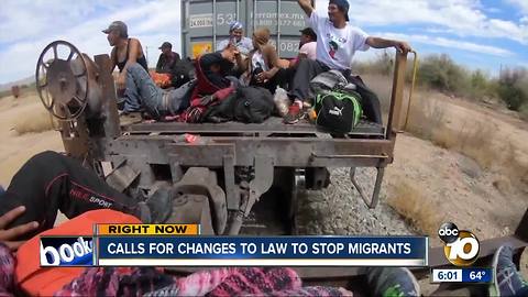 Calls for change to law to stop migrants