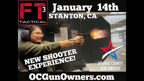 Orange County New Shooter Firearms Experience at FT3 Tactical