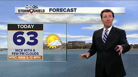 Michael Fish's NBC 26 weather forecast