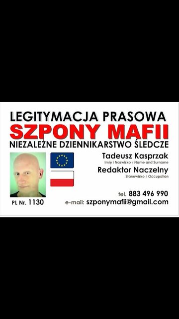 ATAK NOŻOWNIKA na Dziennikarza Tadeusza Kasprzak w Zamościu 18-19 kwietnia 2022 odkodować i zgrać resztę nagrań z