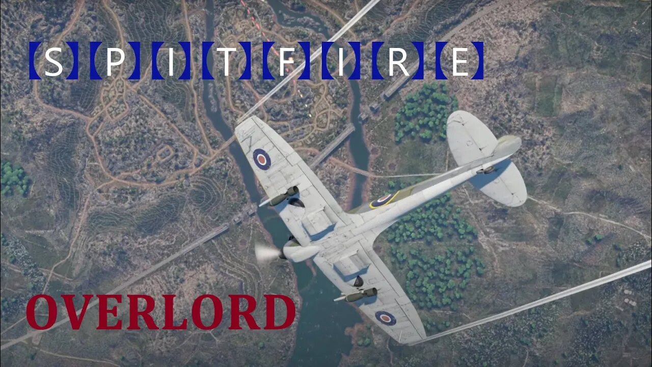 SPITFIRE Executes BRUTAL 250lb DIVE! (Fullscreen HD)