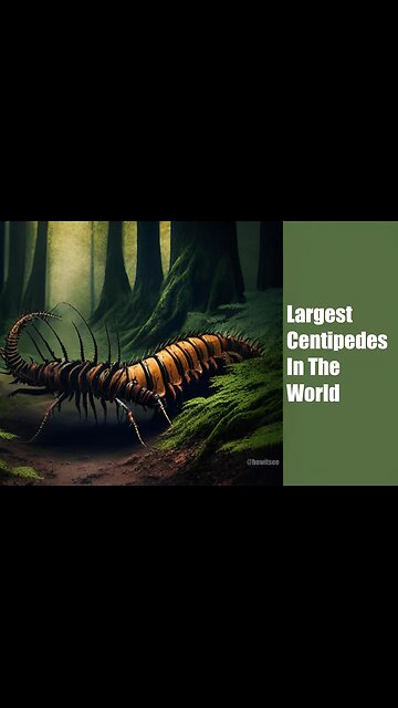 Amazonian Giant Centipede