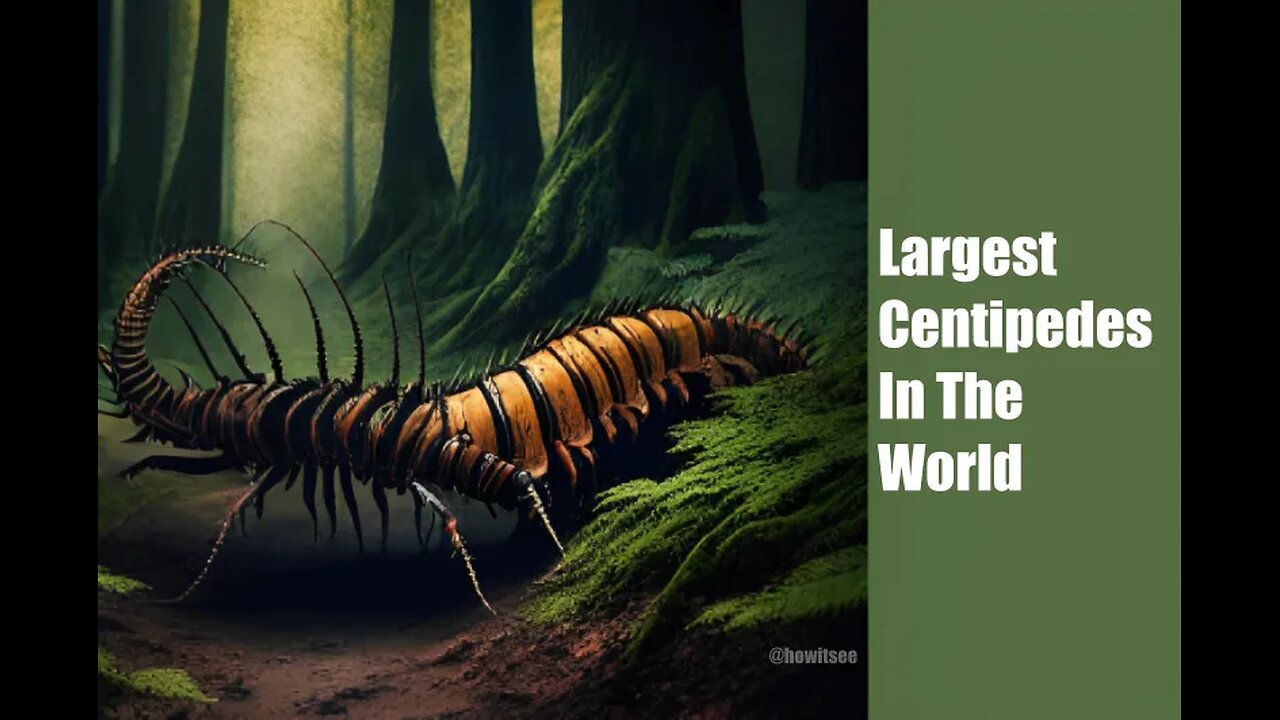 Amazonian Giant Centipede