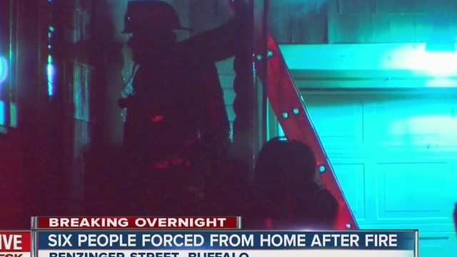Six people forced from home after fire in Lovejoy neighborhood
