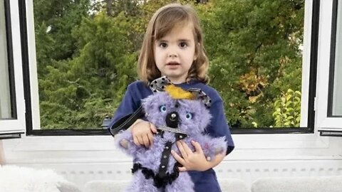 Balenciaga teddy bears in bondage gear for kids