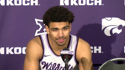 Kansas State Basketball | Markquis Nowell, Mark Smith Postgame Press Conference | TCU 60, K-State 57