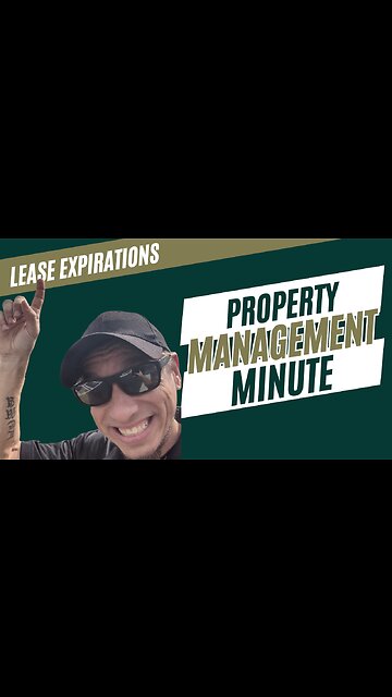 Property Management Minute- The Lease expiration Bell Curve- How to Use it to Your Advantage