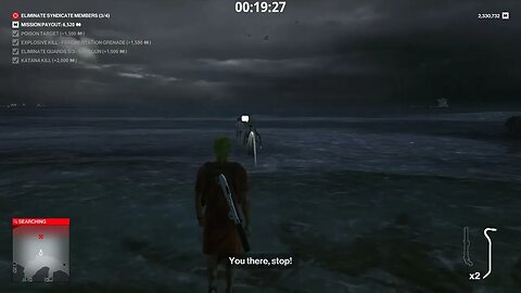 Hitman 3 Using Agent Smith as bait.