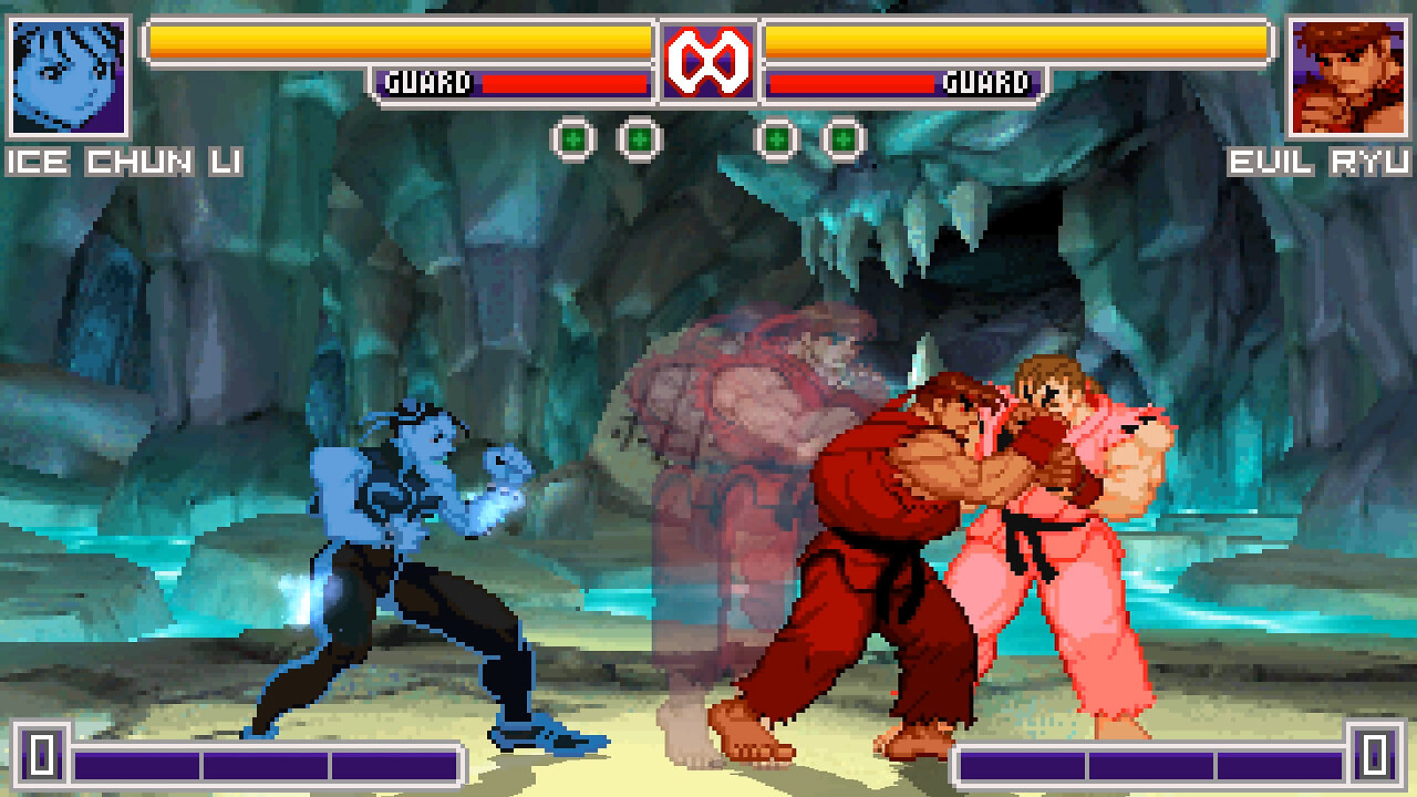 MUGEN - Ice Chun Li vs. Evil Ryu MB - Download