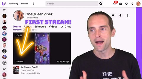 How OneQueenVibez Got 100 Twitch Followers Before Going Live Without Making Videos!