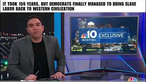 It took 159 years but democrats finally managed to bring slave labor back to Western civilization