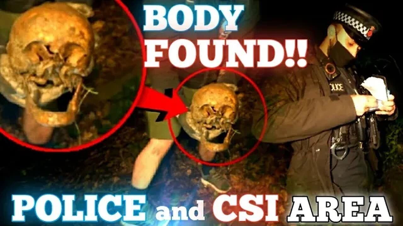 BODY FOUND!! FULL POLICE INTERVIEW REAL HUMAN SKULL FOUND #2