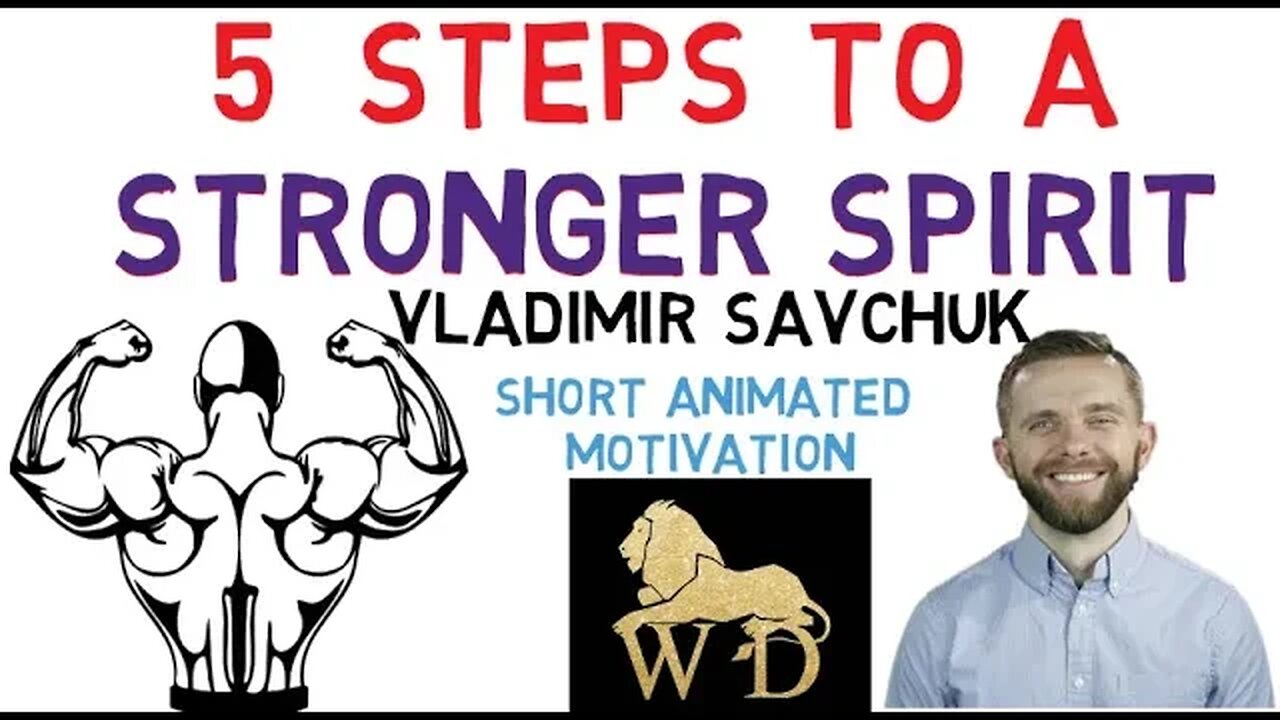 5 STEPS TO A STRONGER SPIRIT|| HOW TO BUILD YOUR SPIRIT || PASTOR VLADIMIR SAVCHUK