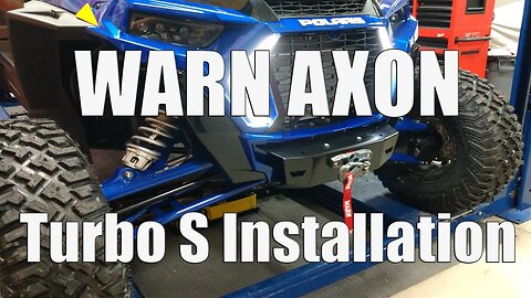 How To Install a WARN Bumper & AXON 45RC Winch on Polaris RZR Turbo S