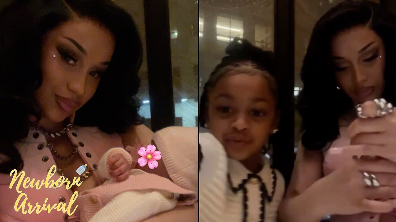 Cardi B Lets Daughter Kulture Try Oysters For The 1st Time During Her 32nd B-Day Dinner! 🤮