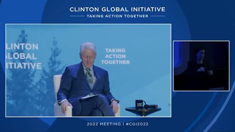 BlackRock CEO and the Clinton Global Initiative