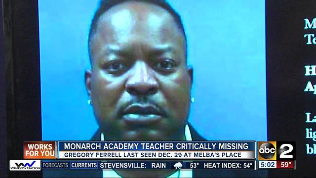 Baltimore police looking for critically missing teacher