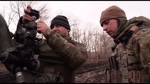 Ukrainian artillery unit