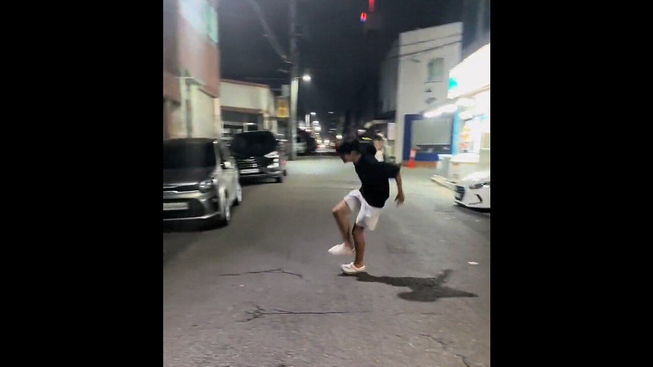 Flying step is so cool# so fanny# you never see any more