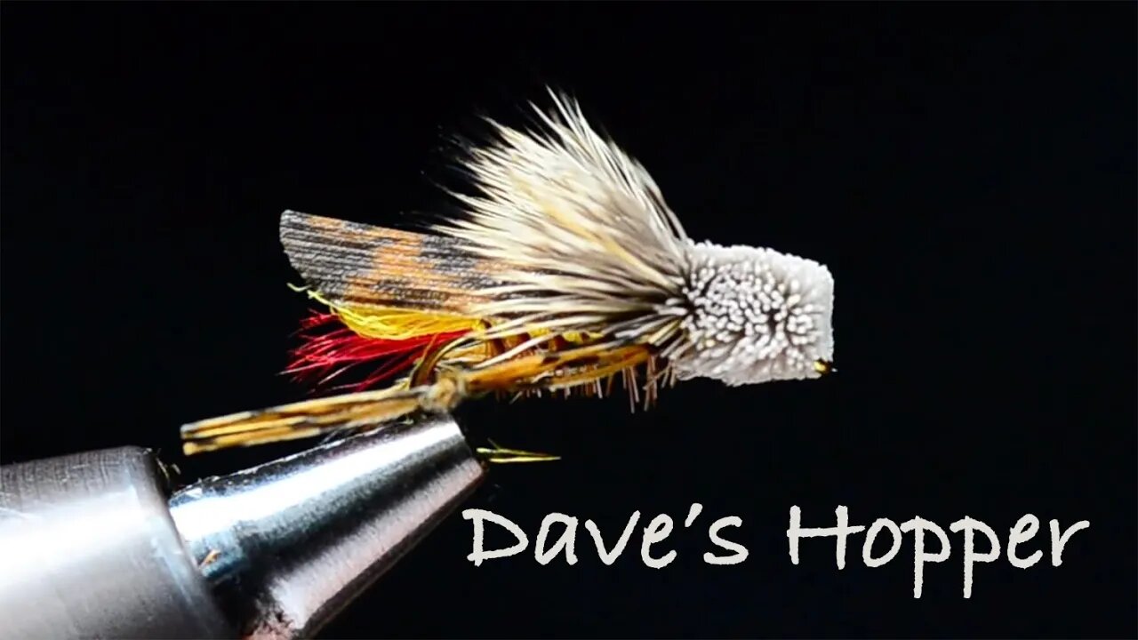 Dave's Hopper Fly Tying Instructions - Tied by Charlie Craven