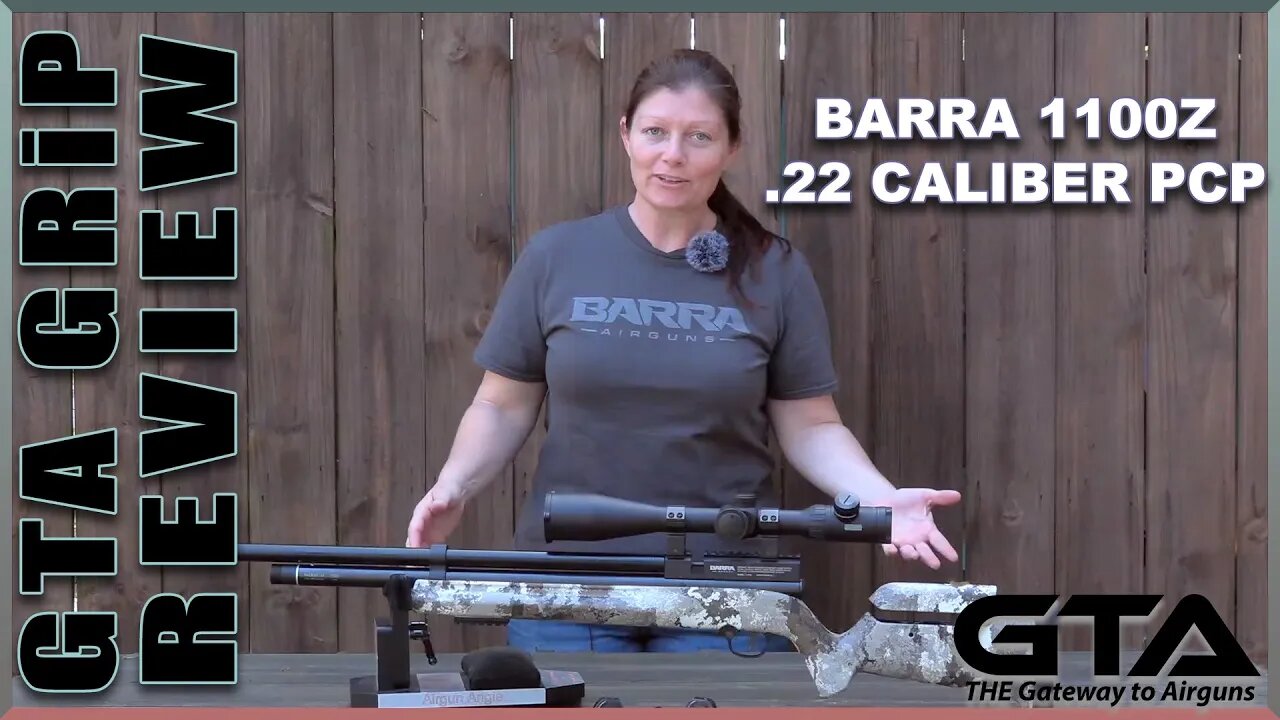 The Barra 1100Z .22 GRiP PT I - Gateway to Airguns Airgun Review