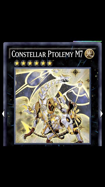 Constellar Ptolemy M7 Gameplay | Yu-Gi-Oh! Duel Links (Box No. 32 Infinite Ray UR Card)