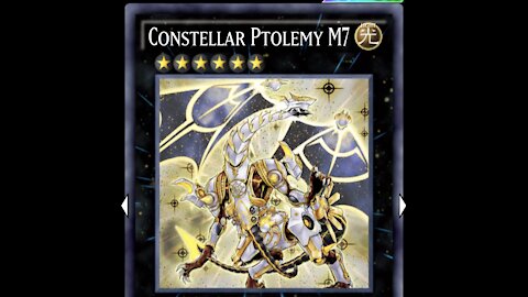 Constellar Ptolemy M7 Gameplay | Yu-Gi-Oh! Duel Links (Box No. 32 Infinite Ray UR Card)