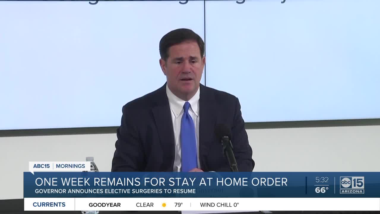 Ducey's stay-at-home order to expire April 30