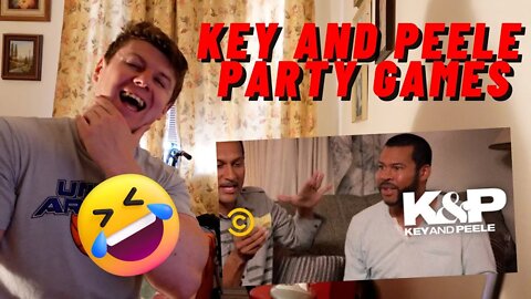 KEY AND PEELE - PARTY GAMES | NEVER SLIP UP!!((INSANE IRISH REACTION!!))