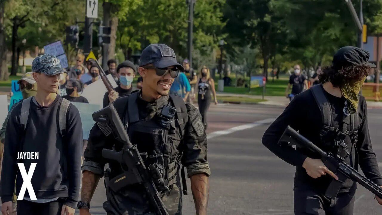 Armed Protesters In Salt Lake City, Utah March To The Utah State Capitol | John Sullivan | KSL News