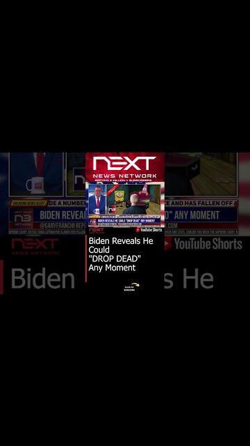 Biden Reveals He Could ""DROP DEAD"" Any Moment #shorts