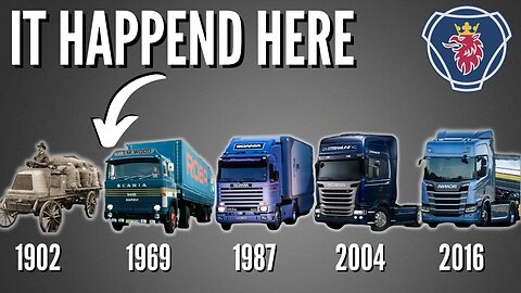 The Moment That Changed Scania’s Amazing 120-Years Truck History Forever