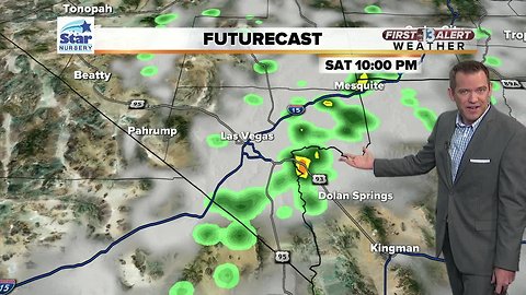 Weekend rain chances in Las Vegas