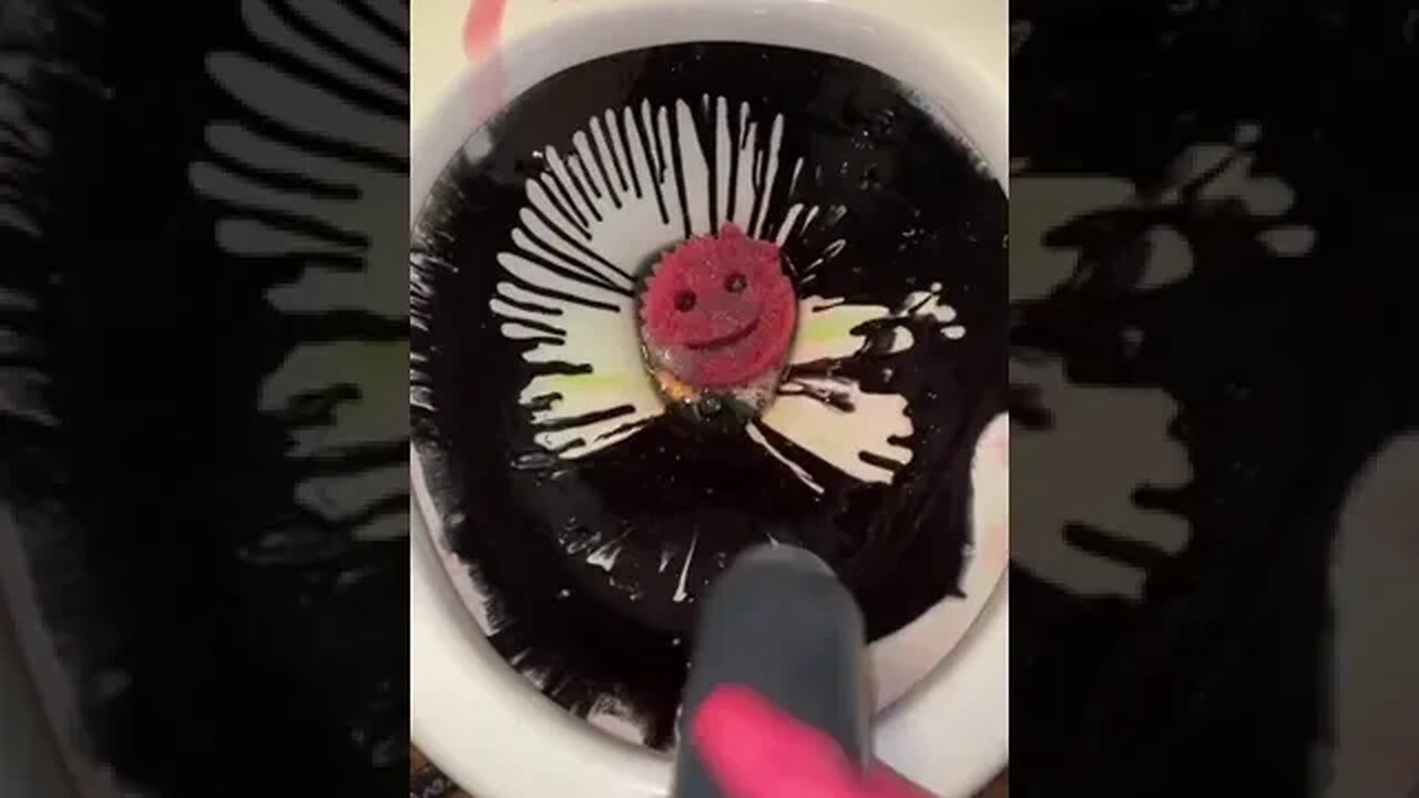 Oddly Satisfying Cleaning Toilet 🚽 #toilet #toiletclean #oddlysatisfying #satisfying #asmr #fyp