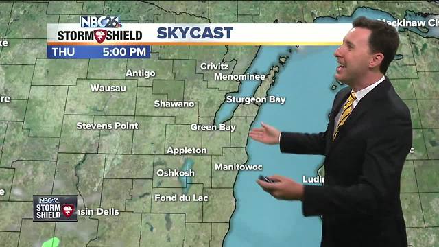 Michael Fish's NBC26 weather forecast