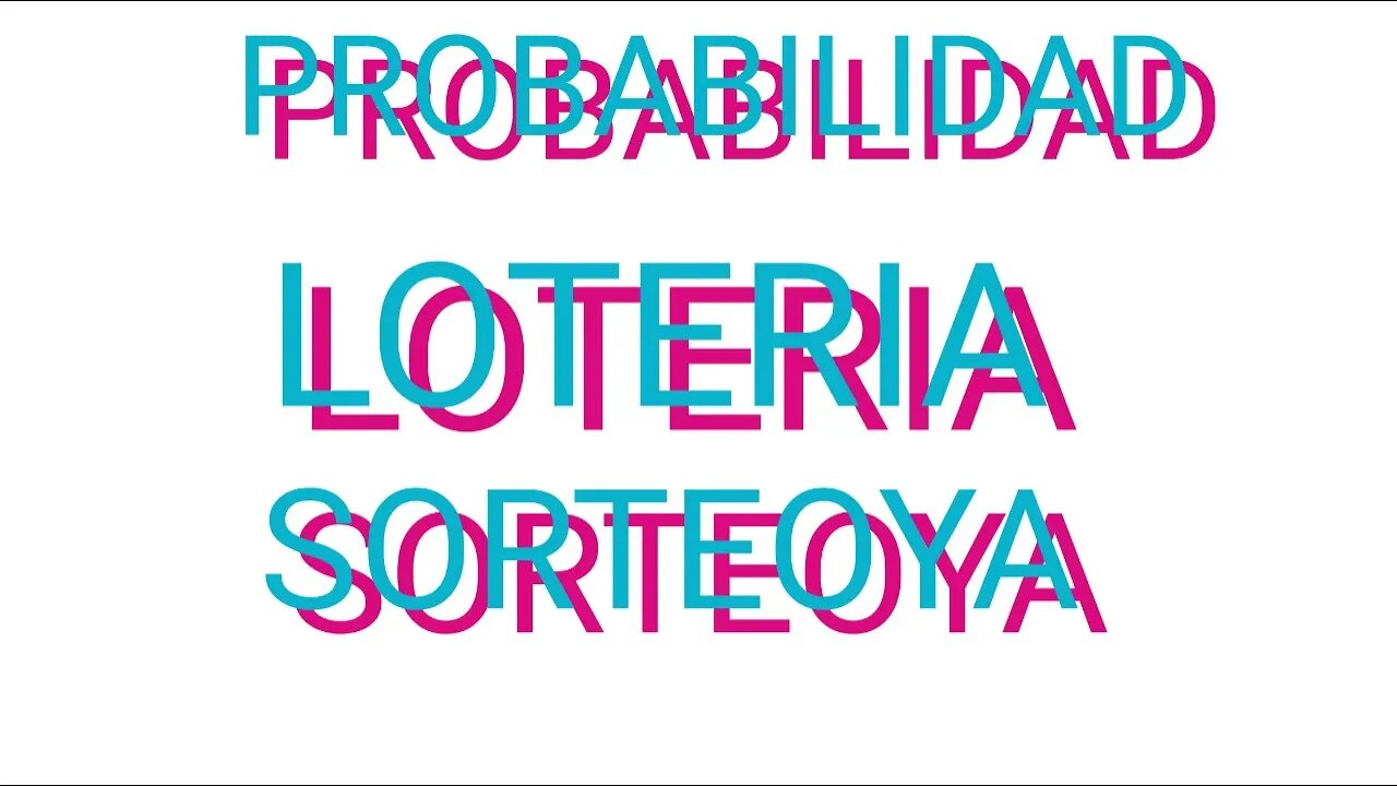 LOTERIA NUMERO POSIBLE SORTEOYA 1 Y 2 SEMANA FEBRERO 2022