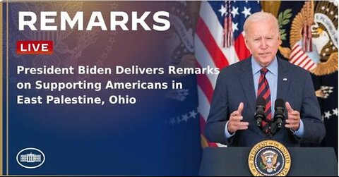 President Biden Delivers Remarks on Supporting Americans in East Palestine, Ohio