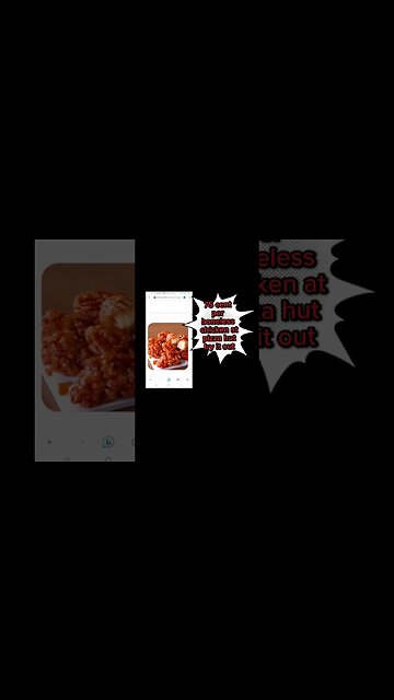 75 cent per boneless chicken at pizza hut try it out